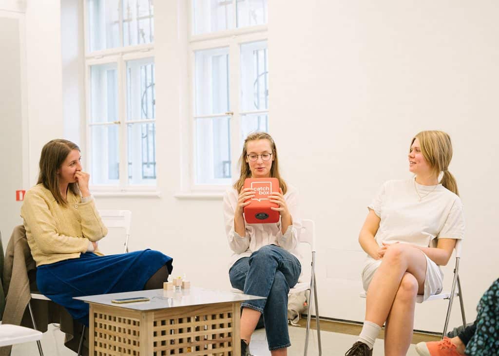 The World's First Throwable Microphone by Catchbox Helps Increase Engagement in Higher Education Hybrid Classes