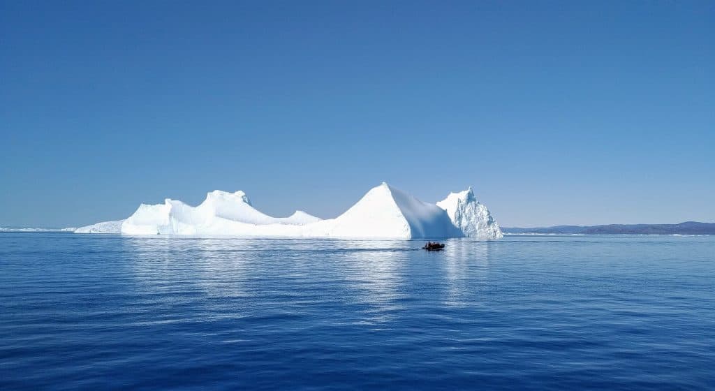 Underwater Microphones are Recording Acoustic Pollution in the Ocean of Greenland