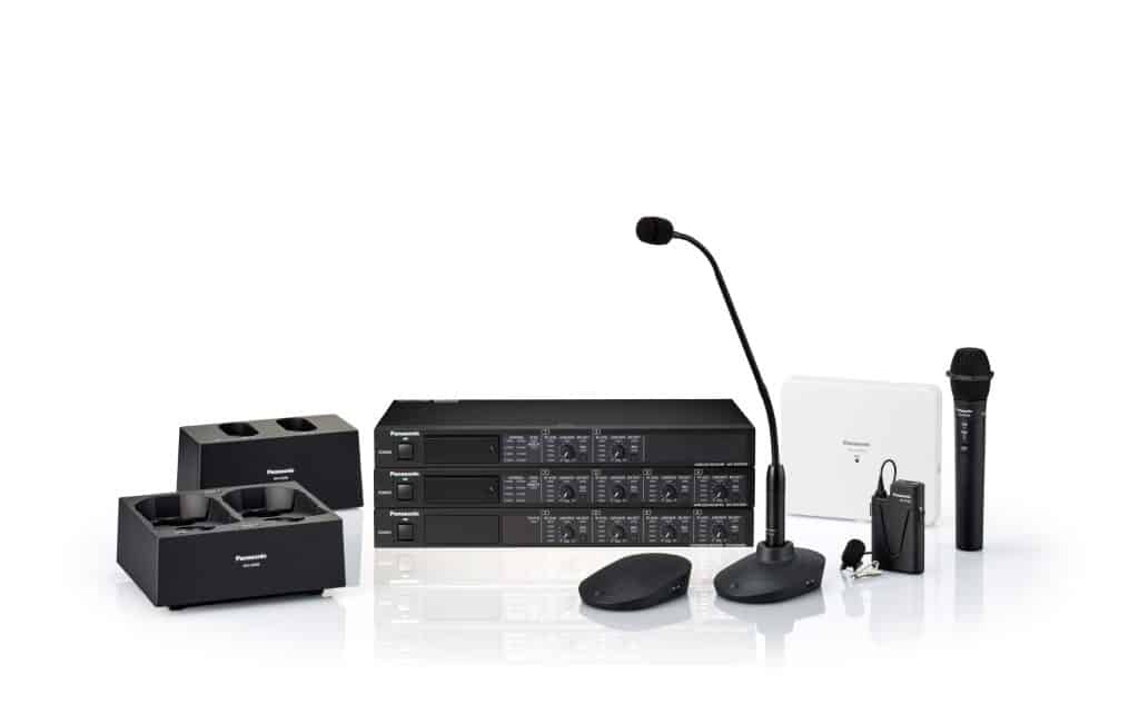 Panasonic Connect Upgrades Their Digital Wireless Microphone Technology with the New Hybrid Setup In Mind