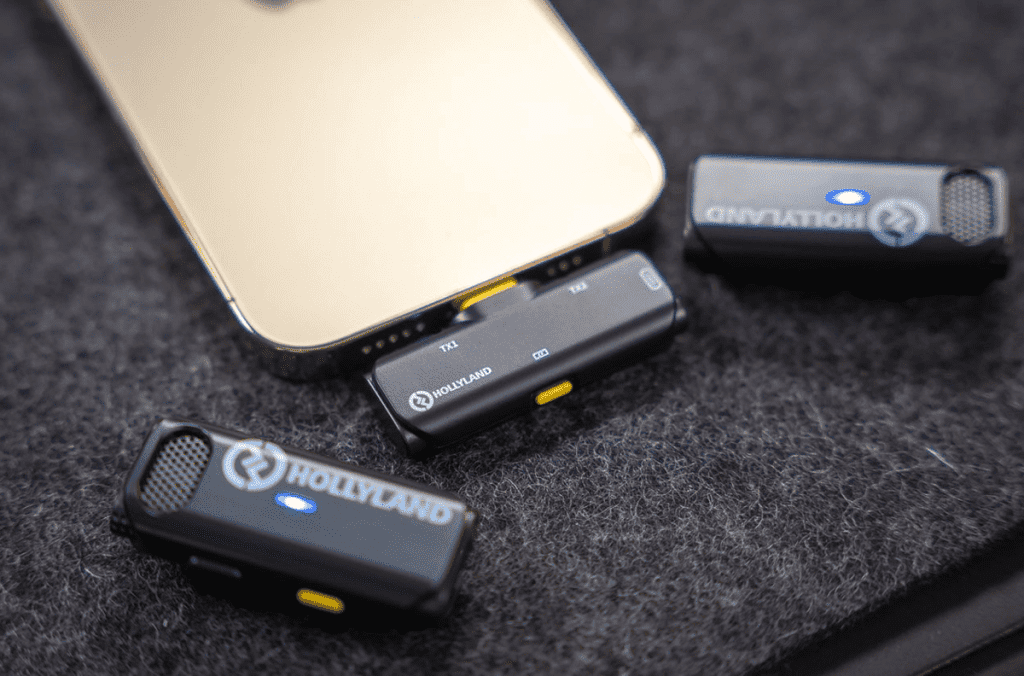 Hollyland's Lark C1 Wireless Lavalier Microphone Lets You Plug-to-Record Straight to Your Phone