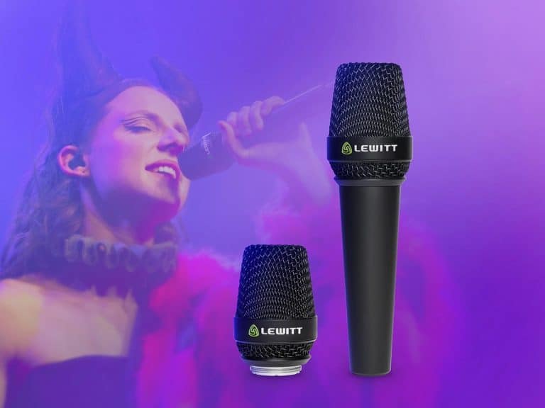 Lewitt Audio Brings Studio Sound to Live Performances with the New MTP W950 Modular Condenser Microphone