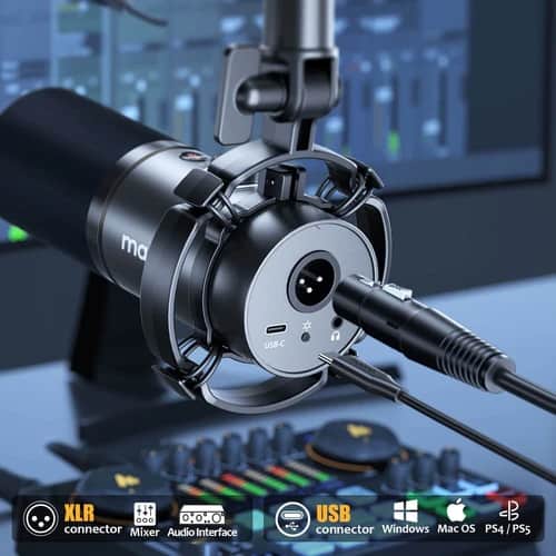 Maono USB/XLR Podcast Dynamic Microphone PD200X Review