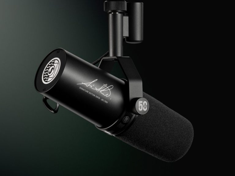 Shure Celebrates 50 Years of the SM7 By Releasing 50 Limited Signature Edition SM7B Collector's Box Microphone Sets