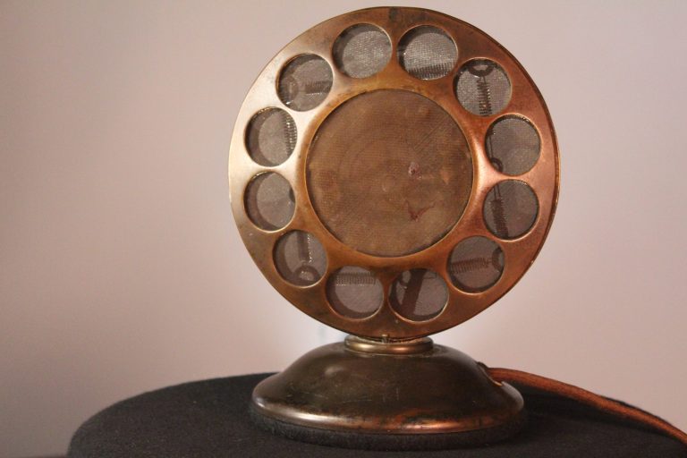 The First Microphone Ever Made