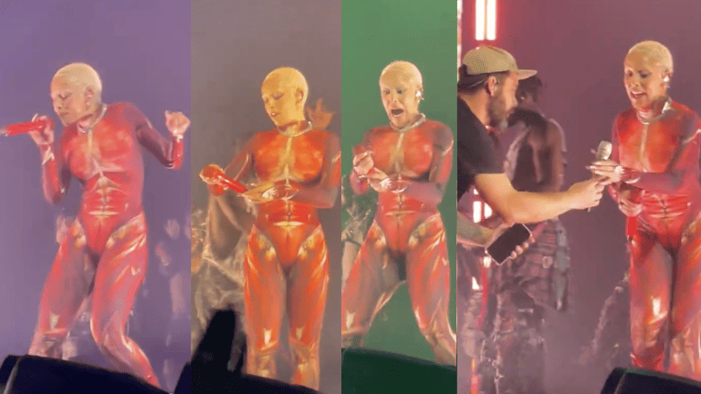 Doja Cat Keeps Cool Amidst Mic Mishap During The Scarlet Tour