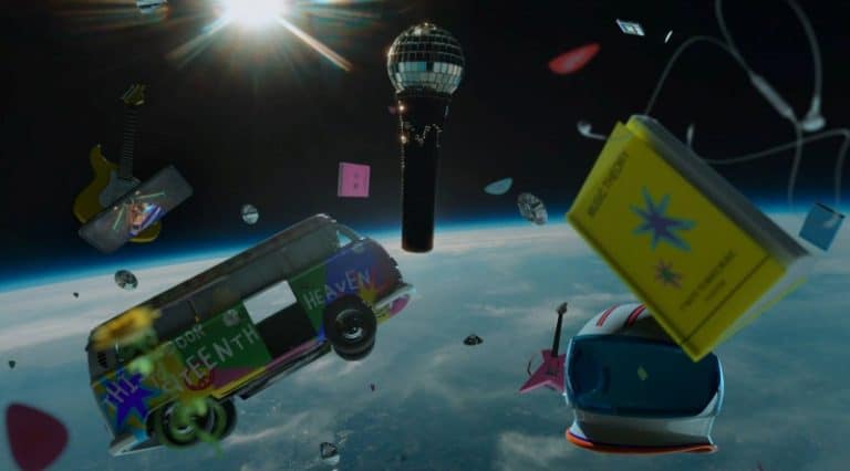 K-Pop Group Seventeen Sends A Microphone Into Space For Their 'God of Music' Music Video