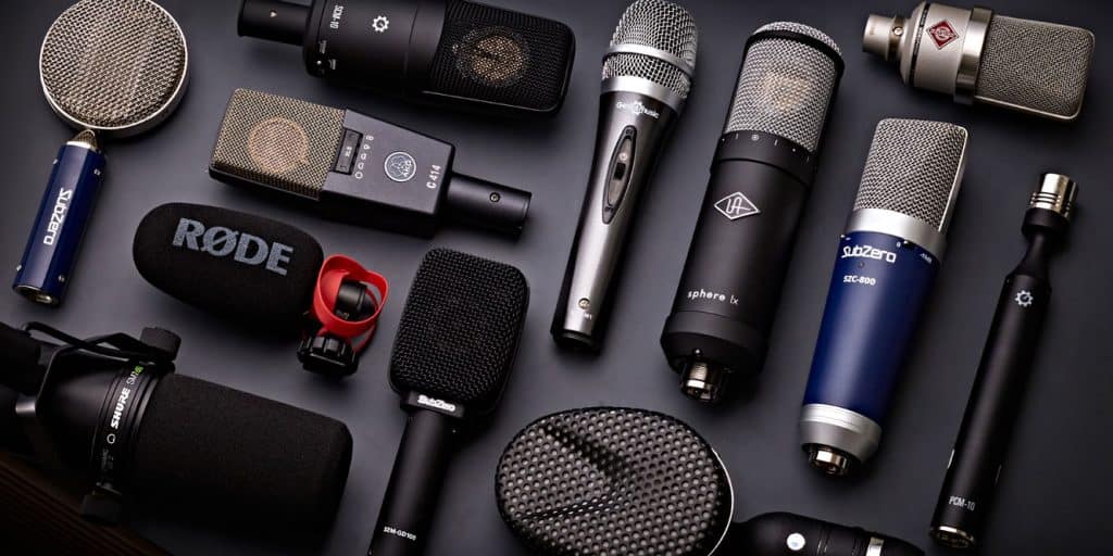 Popular Models of Dynamic and Condenser Mics