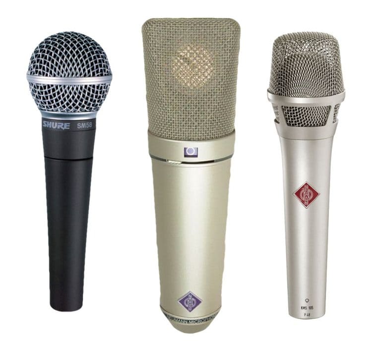 Dynamic vs Condenser vs Ribbon Microphones [Differences Explained]