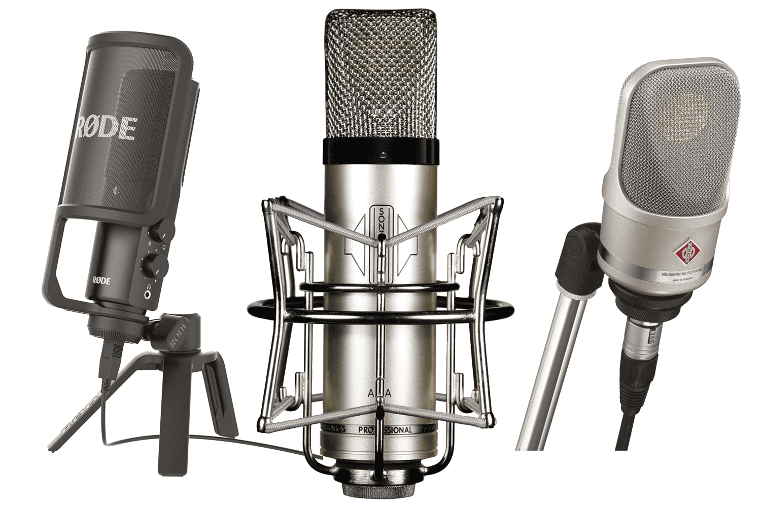 Dynamic vs Condenser vs Ribbon Microphones [Differences Explained]
