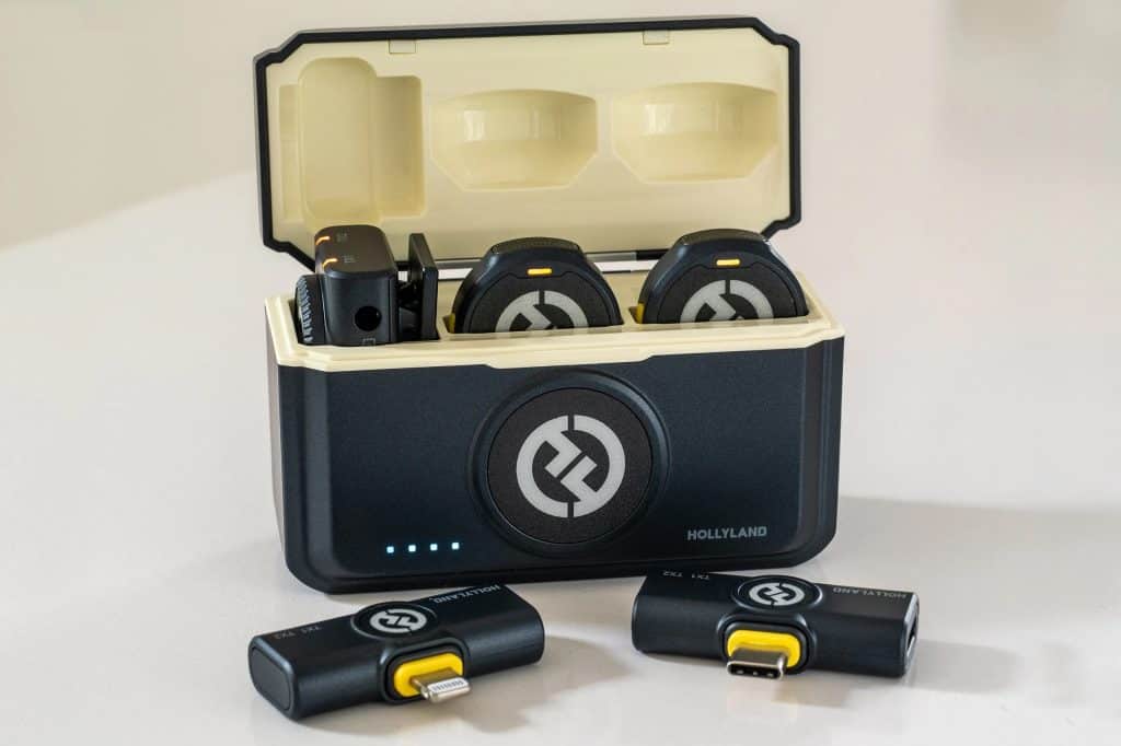 The Hollyland Lark M2 Button Mic is a Game-Changer for On-the-Go Content Creators