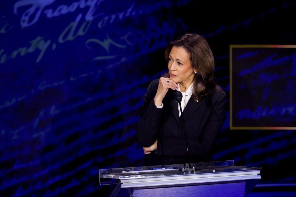 Trump Harris Debate Starts With Muted Mics