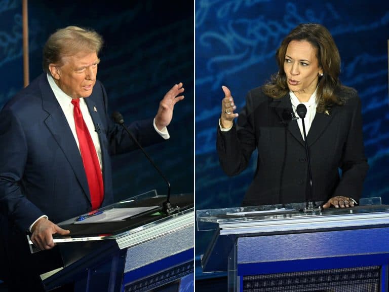 Trump Harris Debate Starts With Muted Mics