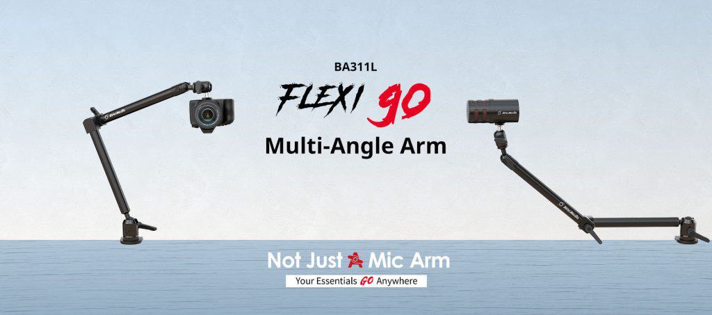 The VERSATI go Microphone and FLEXI go Mic Arm Joins the AVerMedia GO Series