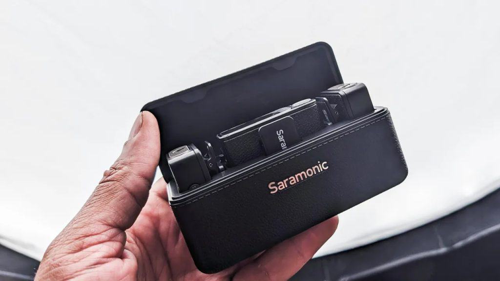 The Saramonic Ultra Wireless Lavalier Microphone is a Mic Made for Professional Content Creators
