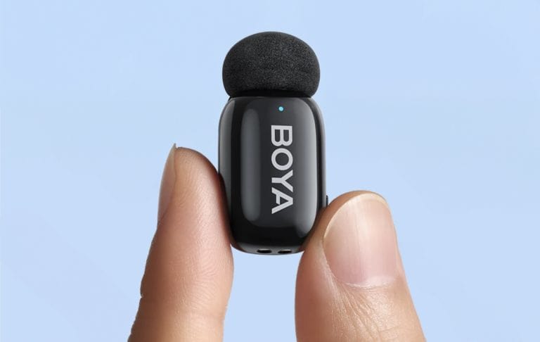 The BOYA Mini is a Tiny Wireless Mic with Studio-Quality Sound