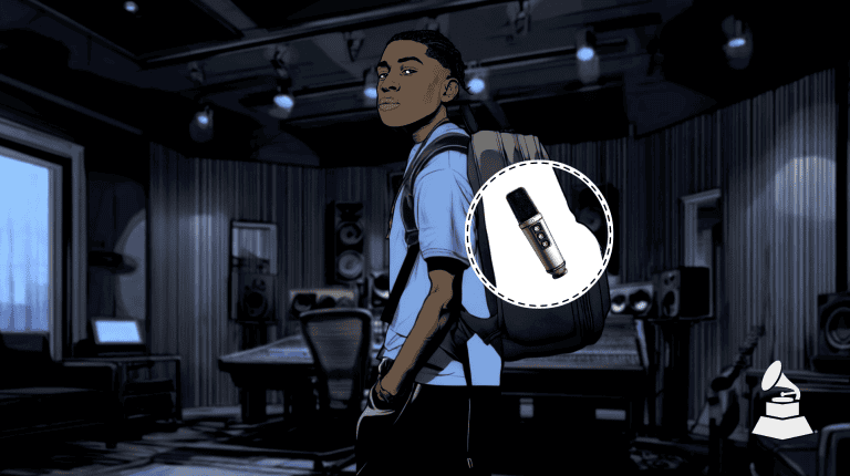 Bella Shmurda Finds His Studio Confidence with a Single Mic Choice